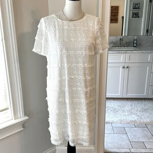 Tahari - Super cute fringe dress, VGUC, Size 6